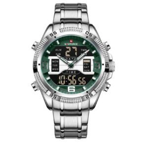 ساعت مچی دوزمانه مردانه نیوی فورس Naviforce NF 9201 S/GN