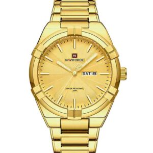 ساعت مچی عقربه ای مردانه نیوی فورس Naviforce NF 9218 G/G