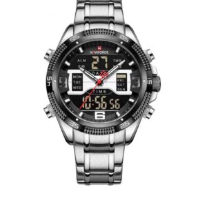 ساعت مچی دوزمانه مردانه نیوی فورس Naviforce NF 9201 S/B