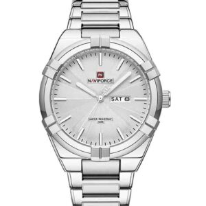 ساعت مچی عقربه ای مردانه نیوی فورس Naviforce NF 9218 S/W