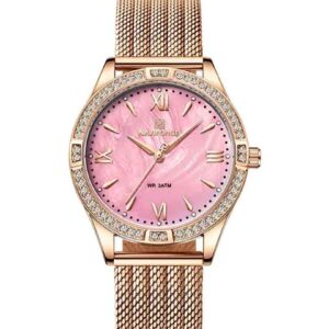 ساعت مچی عقربه ای زنانه نیوی فورس Naviforce NF 5028 RG/R