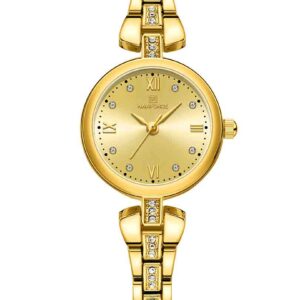 ساعت مچی عقربه ای زنانه نیوی فورس Naviforce NF 5034 G/G