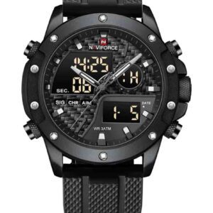 ساعت مچی دوزمانه مردانه نیوی فورس Naviforce NF 9221 B/GY/B