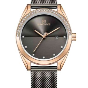ساعت مچی عقربه ای زنانه نیوی فورس Naviforce NF 5015 RG/B