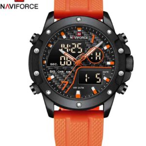 ساعت مچی دوزمانه مردانه نیوی فورس Naviforce NF 9221 B/O/O