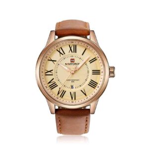 ساعت مچی عقربه ای مردانه نیوی فورس NAVIFORCE NF 9126 RG/RG/BN