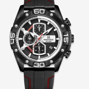 ساعت مچی عقربه ای مردانه نیوی فورس Naviforce NF 8018 B/B/R