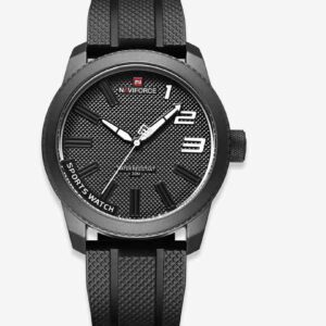 ساعت مچی عقربه ای مردانه نیوی فورس Naviforce NF 9202 B/W/B