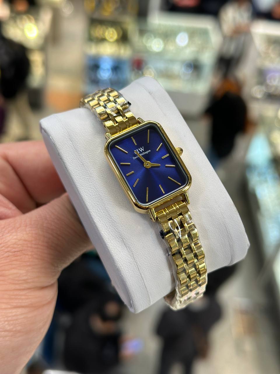 ساعت مچی زنانه DW صفحه مستطیل (12)
