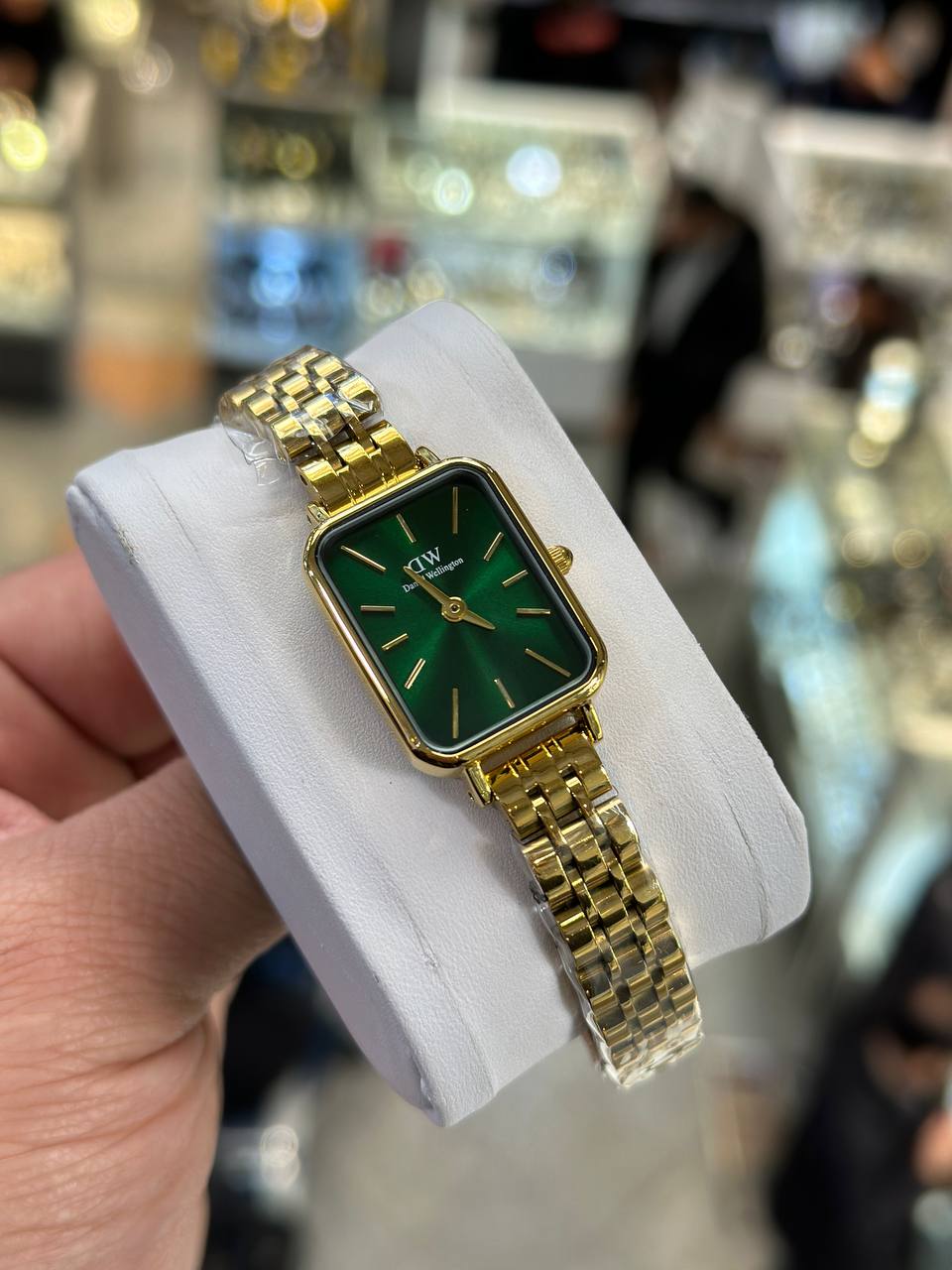 ساعت مچی زنانه DW صفحه مستطیل (13)