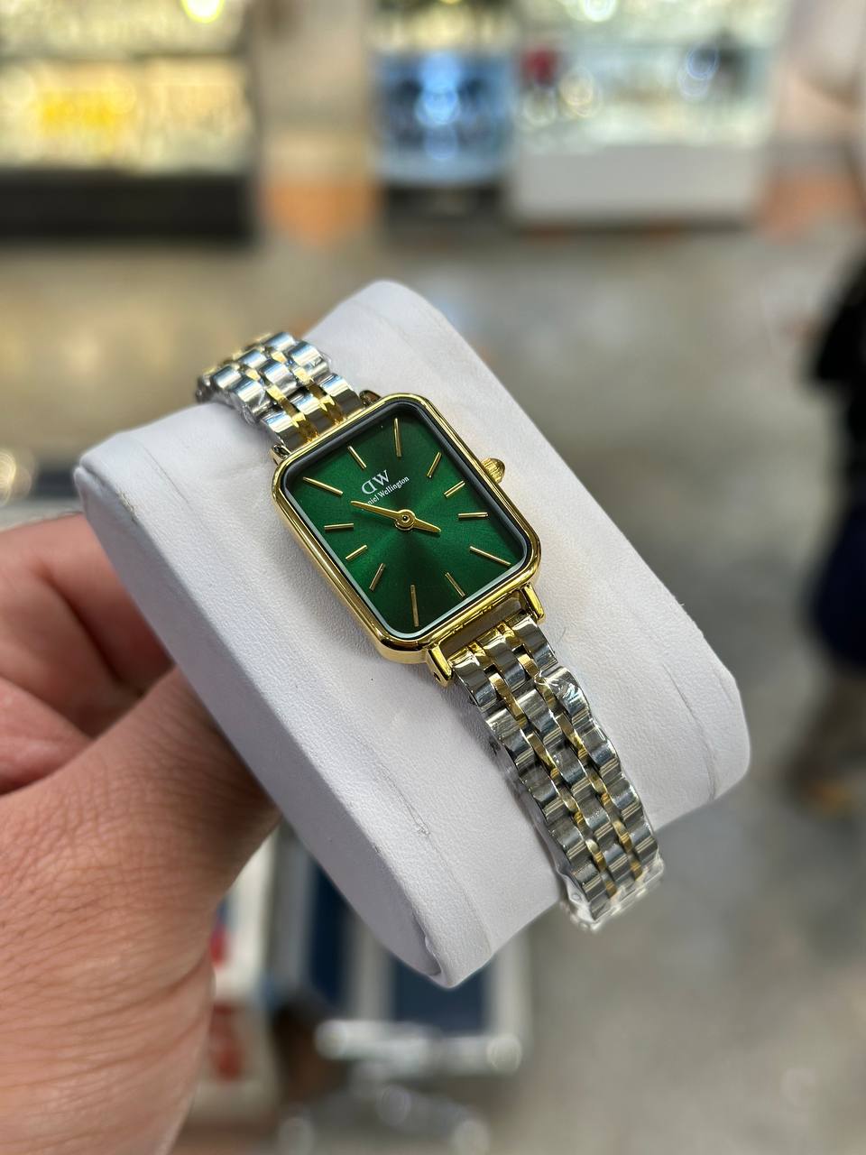 ساعت مچی زنانه DW صفحه مستطیل (15)