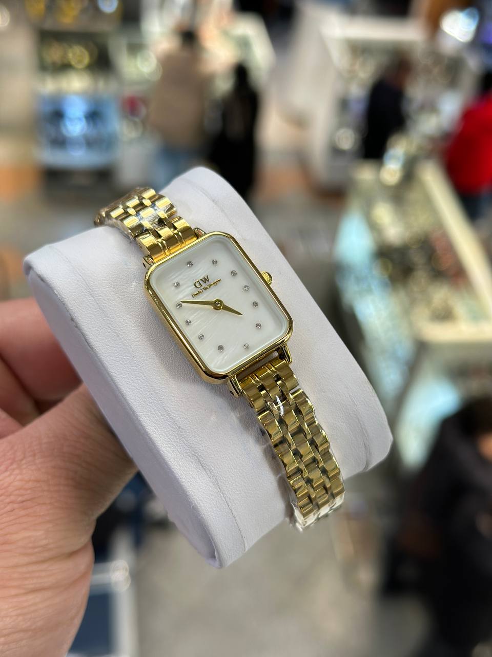 ساعت مچی زنانه DW صفحه مستطیل (18)