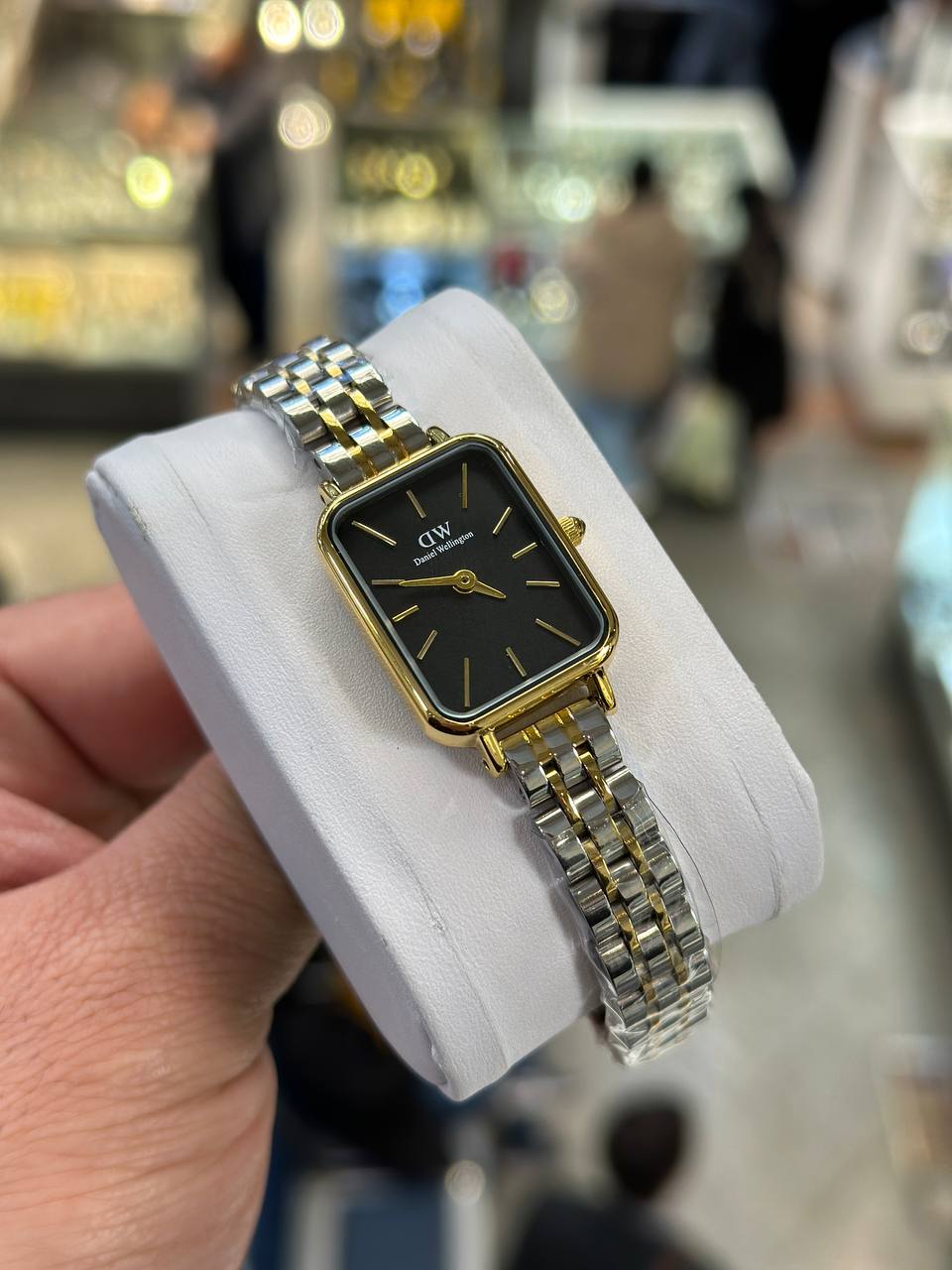 ساعت مچی زنانه DW صفحه مستطیل (19)