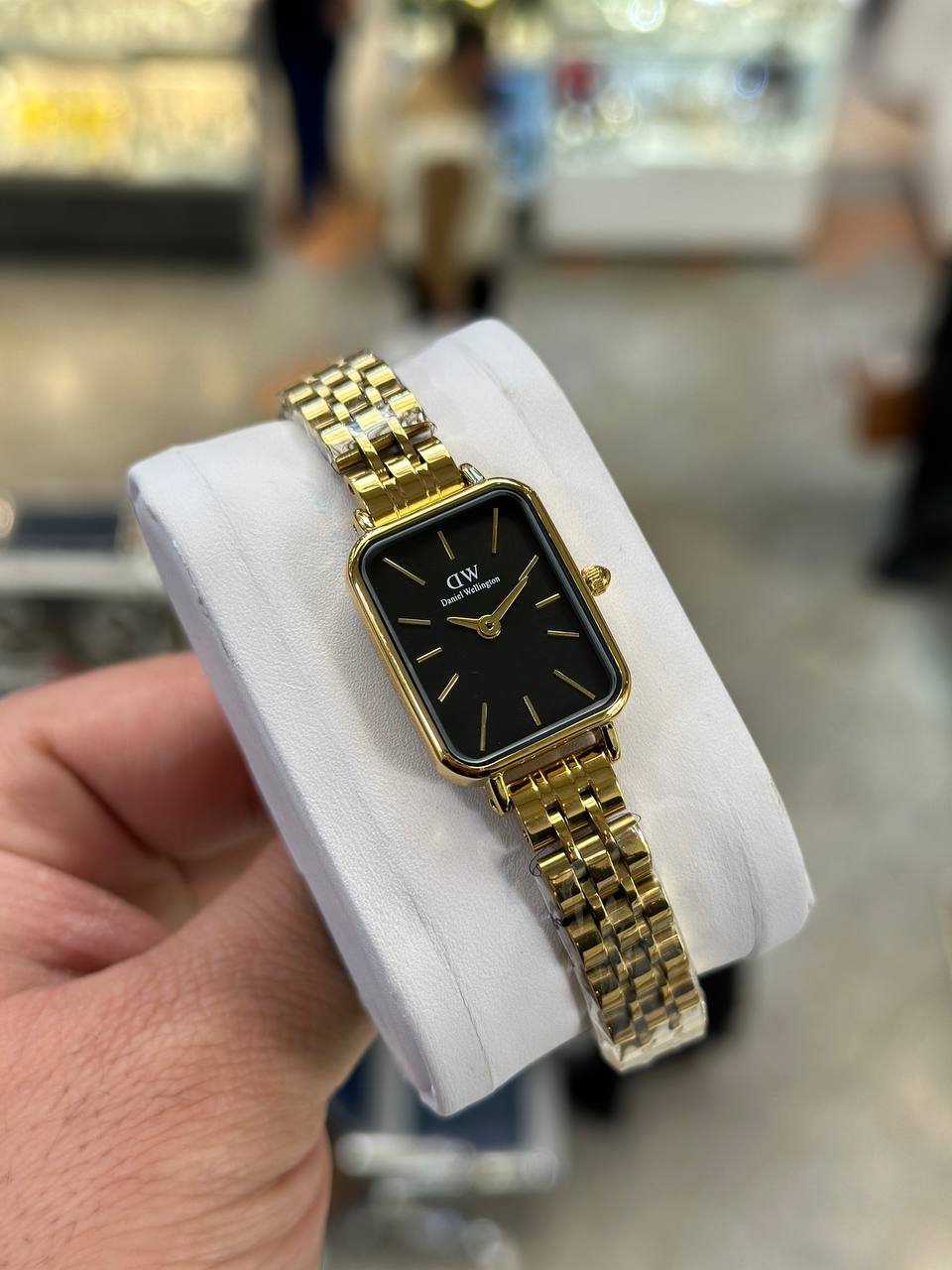 ساعت مچی زنانه DW صفحه مستطیل (3)