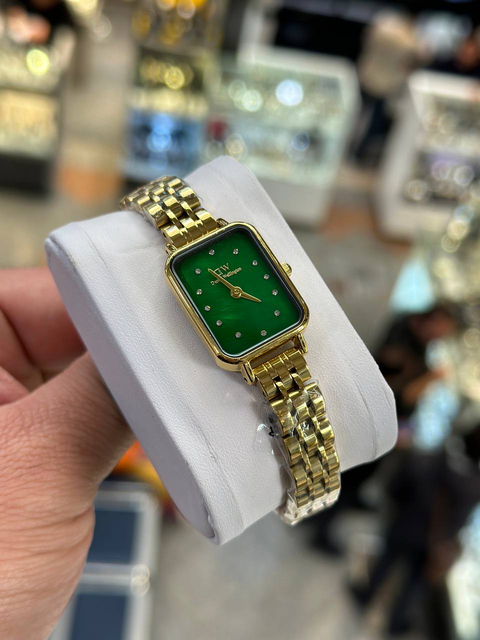 ساعت مچی زنانه DW صفحه مستطیل (4)