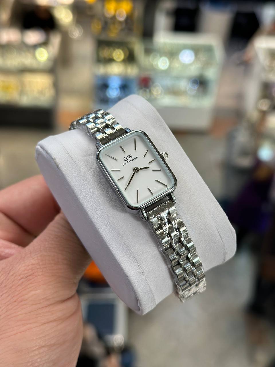 ساعت مچی زنانه DW صفحه مستطیل (8)