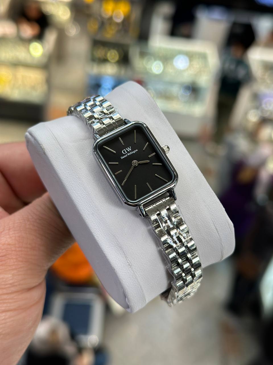 ساعت مچی زنانه DW صفحه مستطیل (9)
