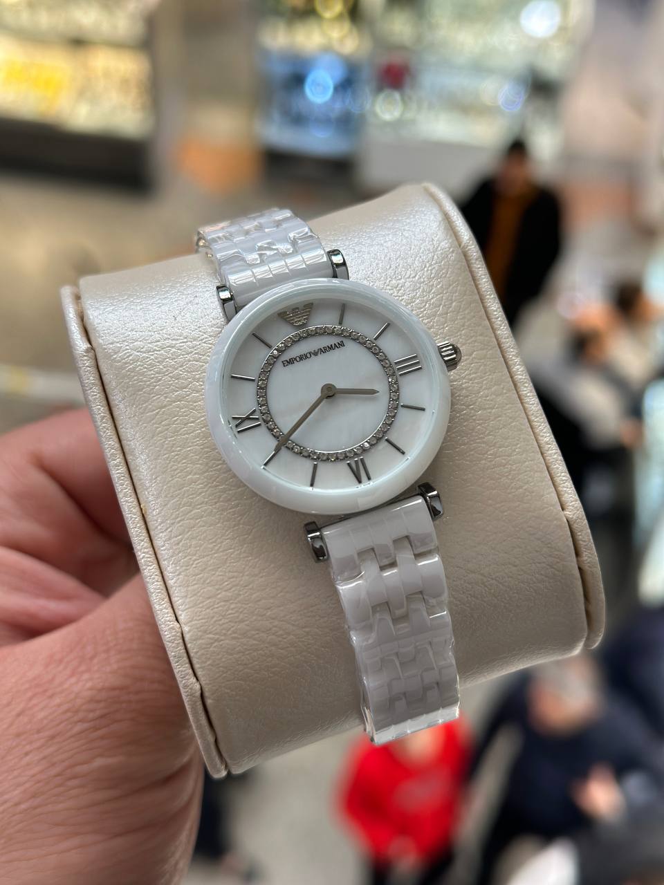 ساعت مچی زنانه دبرند امپریو ارمانی صفحه دایره (4)