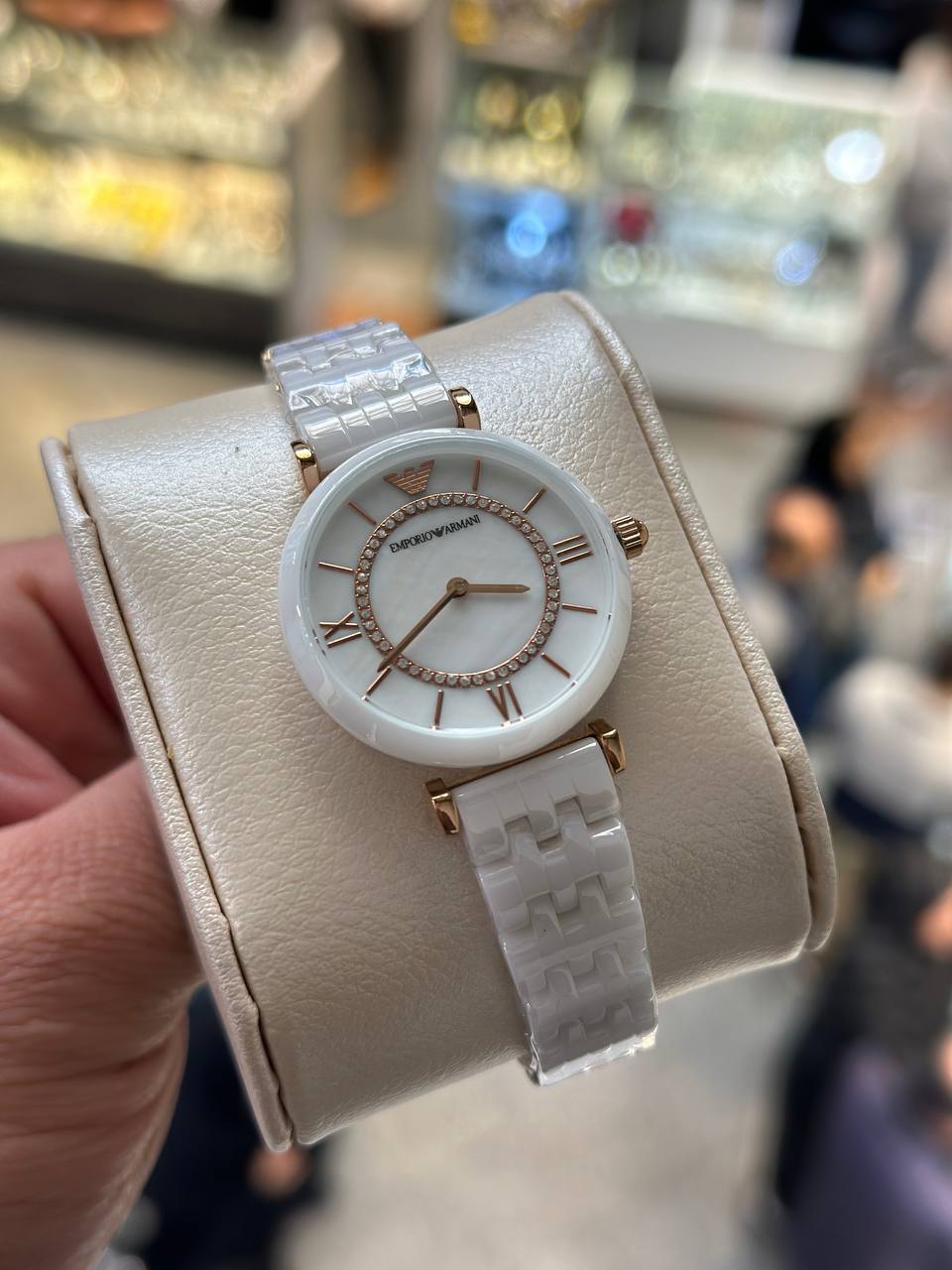 ساعت مچی زنانه دبرند امپریو ارمانی صفحه دایره (8)