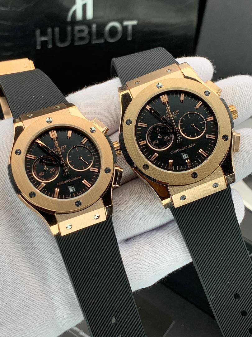 ساعت مچى زنانه و مردانه هابلوت صفحه گرد (12)