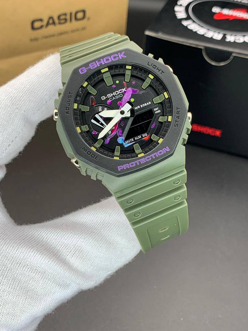 ساعت مچی کاسیو جیشاک مدل GA-2100 (22) ساعت مچی کاسیو جیشاک مدل GA-2100