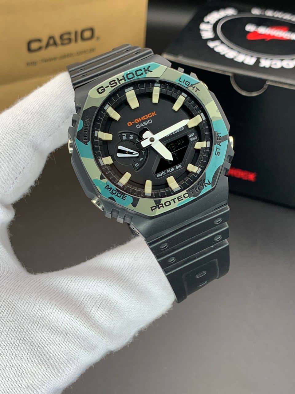 ساعت مچی کاسیو جیشاک مدل GA-2100 (4) ساعت مچی کاسیو جیشاک مدل GA-2100