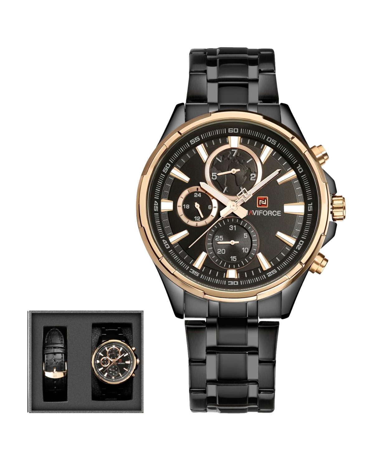 ساعت مچی مردانه نیوی فورس Naviforce NF 9089 RGB D