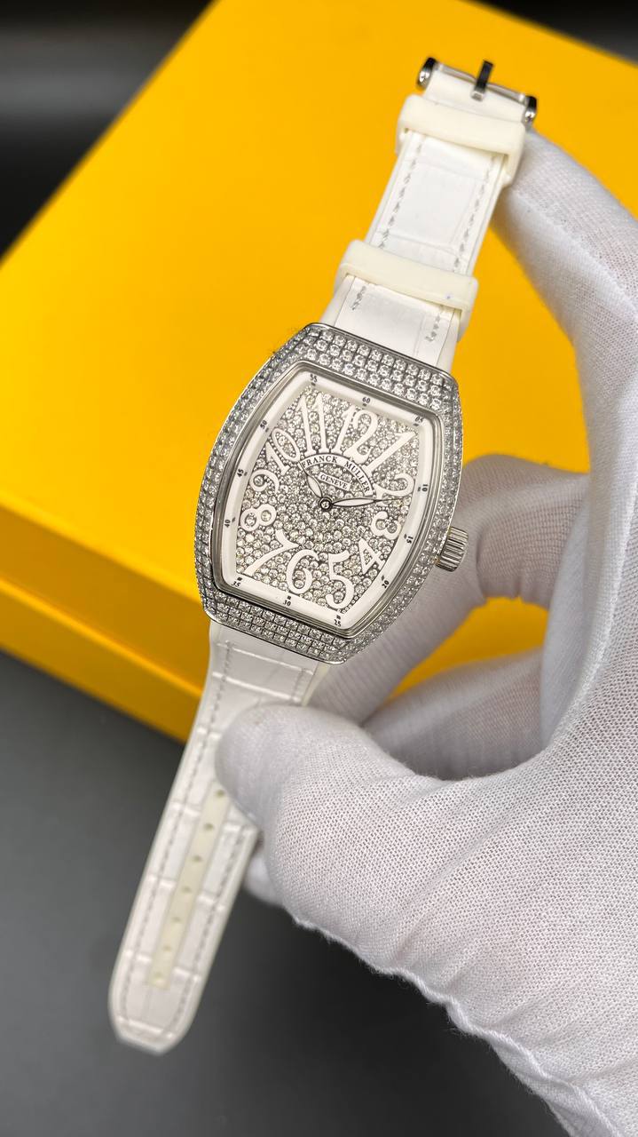 ساعت مچی زنانه فرانک مولر فول نگین (6)