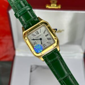 ساعت مچی زنانه کارتیر دمونت بند سبز