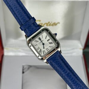 ساعت مچی زنانه کارتیر دمونت بند آبی