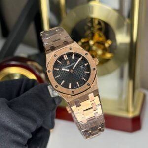 صفحه مشکی بند رزگلد