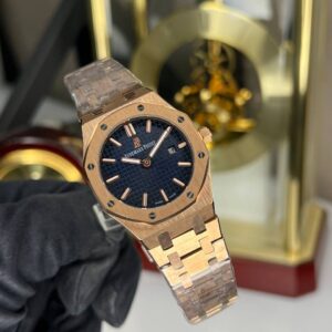 صفحه سرمه ای بند رزگلد