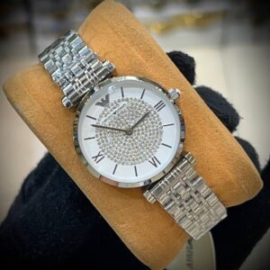 صفحه سفید نگین دار بند استیل