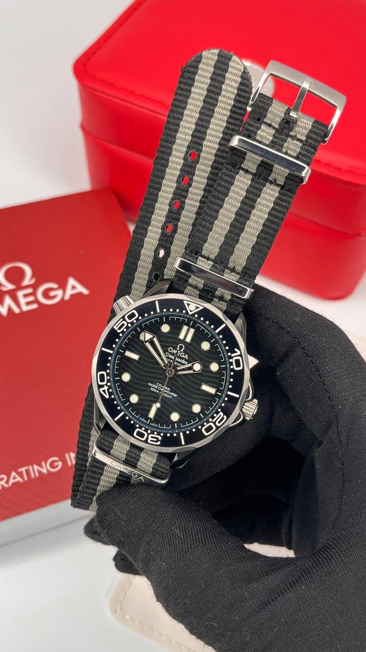 ساعت مچی مردانه امگا007 سیمستر اتومات بند برزنتی
