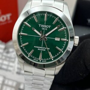 ساعت مچی مردانه تیسوتGENTLEMAN صفحه سبز