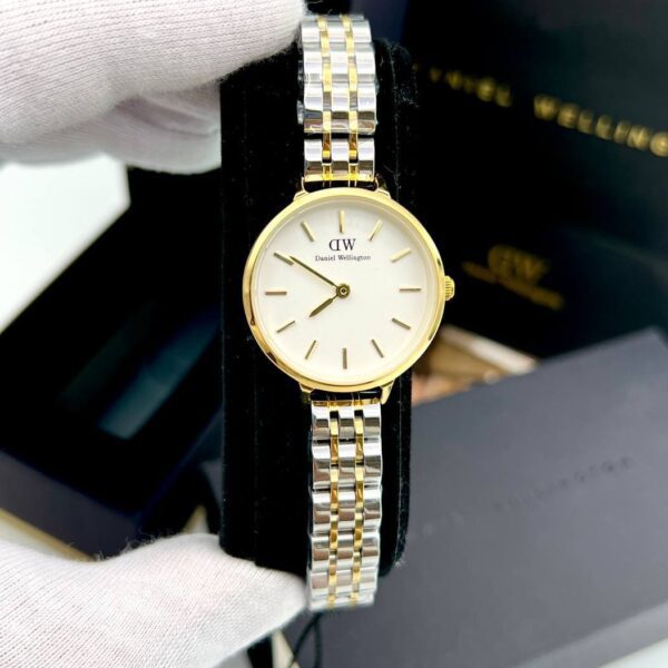 صفحه سفید اندیس خطی بند استیل طلایی