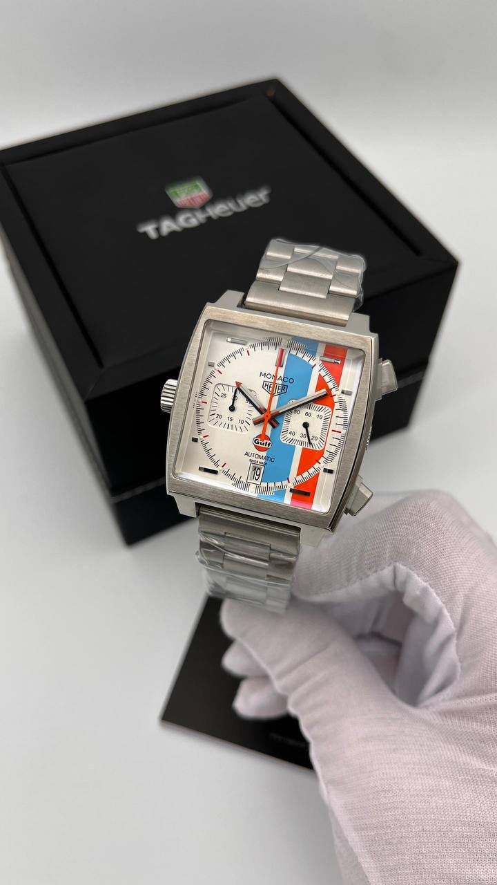 ساعت مچی مردانه تک هور موناکو بند فلزی (7)