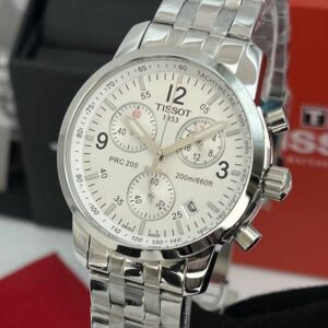 ساعت مچی مردانه تیسوتPRS200 صفحه سفید