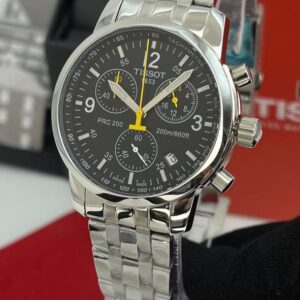 ساعت مچی مردانه تیسوتPRS200 صفحه مشکی