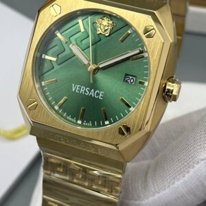 صفحه سبز بند طلایی